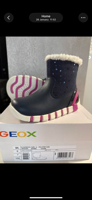 Нови детски боти Geox 24 размер