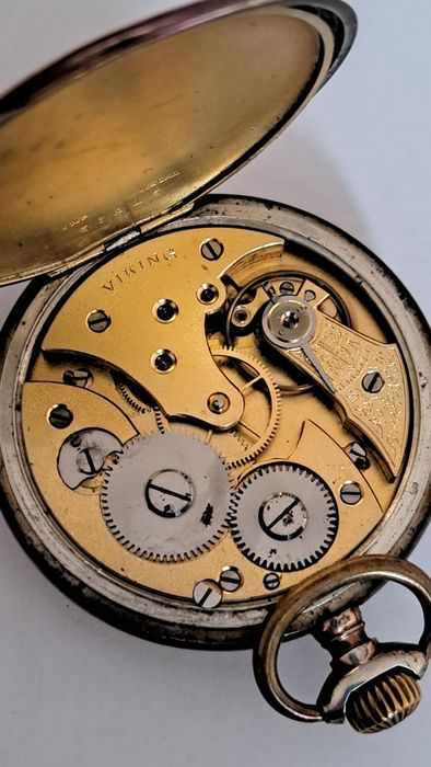 Ceas de Buzunar de Argint Viking-Svalan