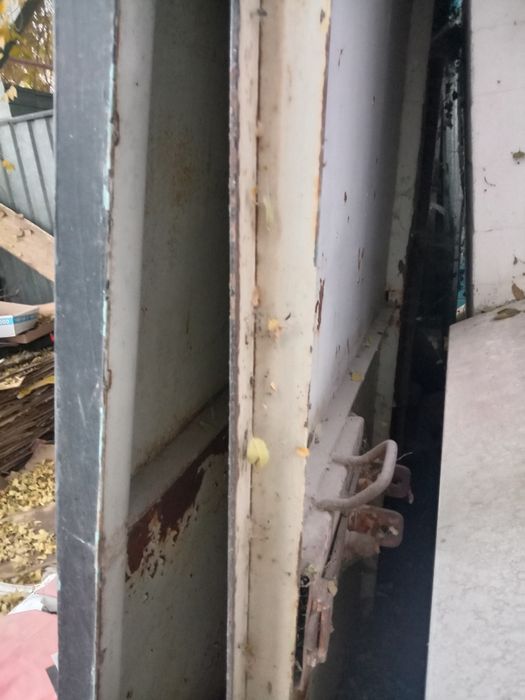 Ворота железные с калиткой