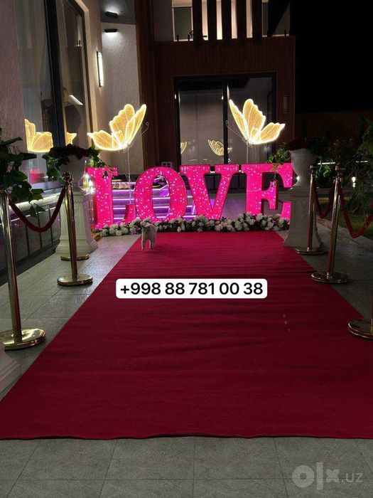 Оформления декор келин куёв уйи чақалоқ туғилган кун merryme love gull