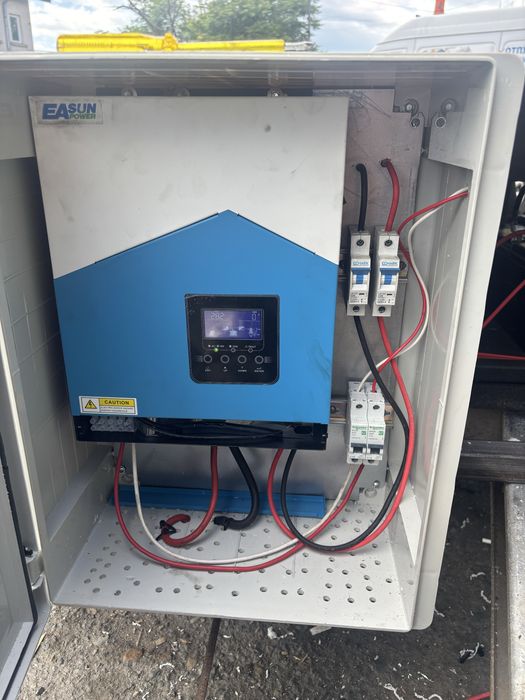 Соларна платформа 3kW / преместваема соларна система