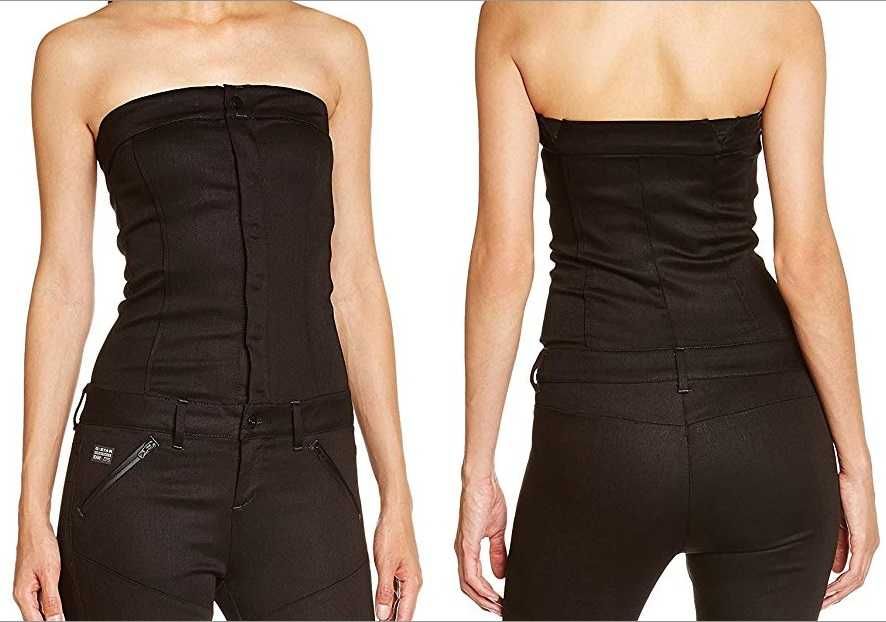 G-Star Raw Pavan Ankle Suit оригинален черен гащеризон XS и L