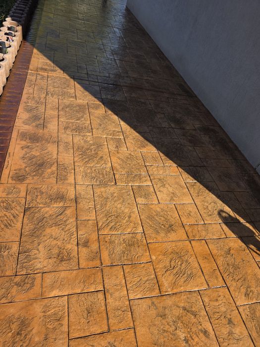 Beton amprentat Pitesti