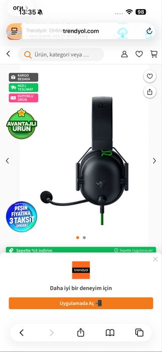 Razer BlackShark V2 X USB BLACK