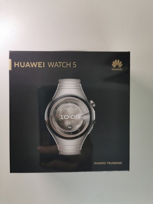 Huawei Watch 5 46mm Titanium — Абсолютно Новые, ЗАПЕЧАТАНЫ