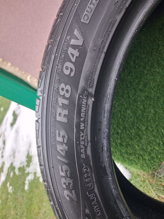 Шины летние kumho  235/45/18R