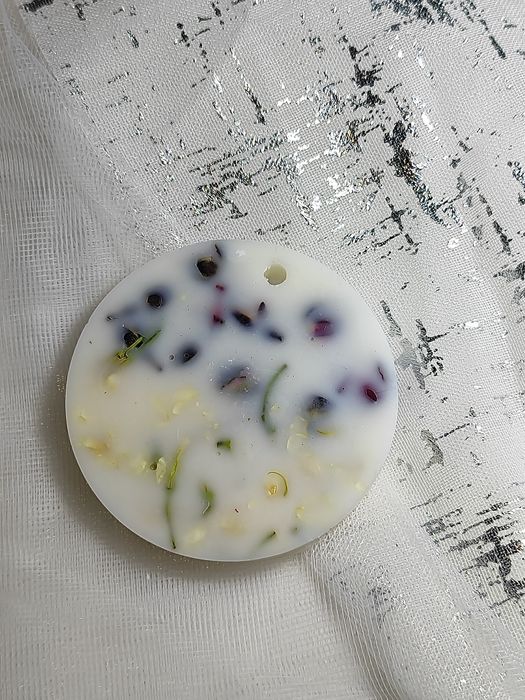 Аромасаше ручной работы с сухоцветами