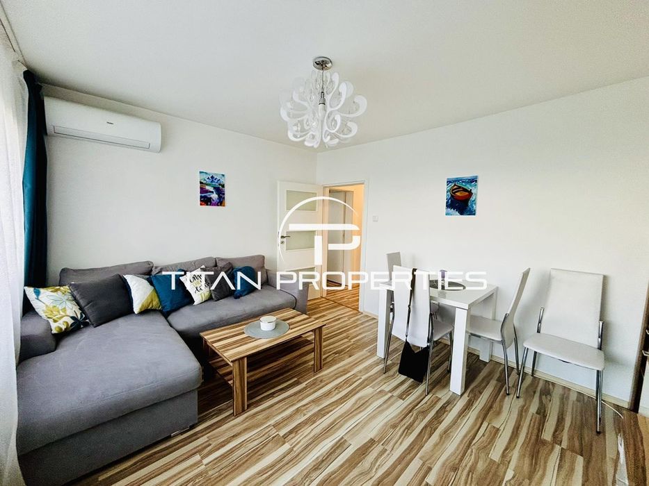 Дава се под наем Двустаен апартамент в Бургас, Зорница - 57 кв.м за 459 € - Снимка #1