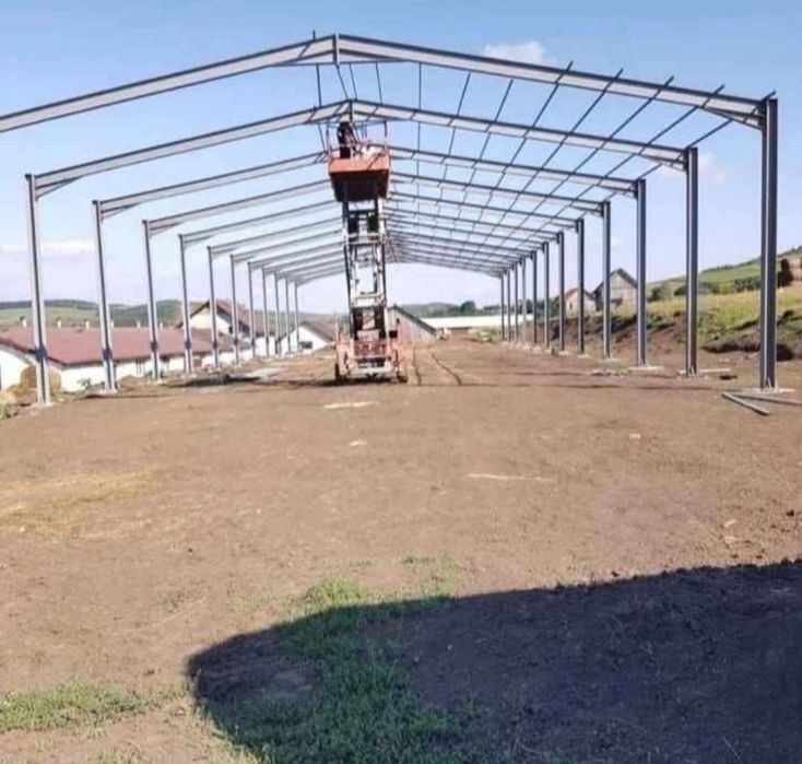 Vând hala metalica 20x10x4