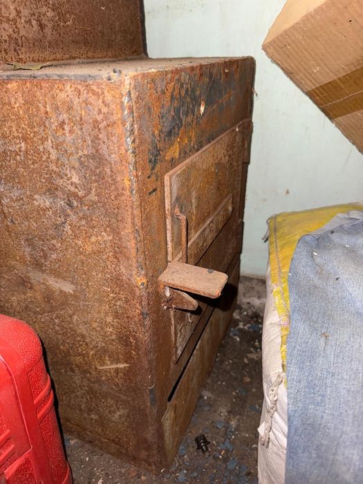 Печь железная для бани