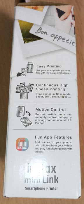 Imprimantă mobilă fotografii - Fujifilm instax mini Link ( Smartphone Printer )