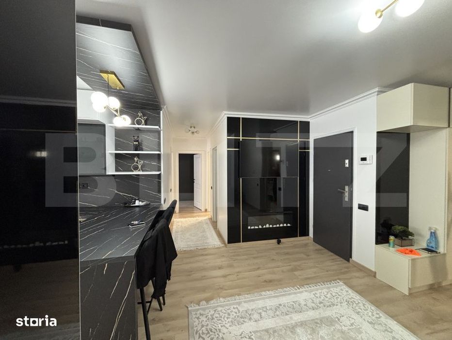 Apartament de lux pentru inchiriere, 4 camere, bloc nou cu lift, 99mp