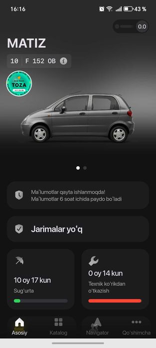 Матиз 2014 йил Toza Ideal holatda