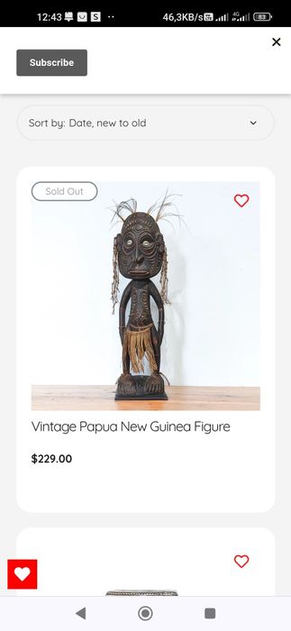 Sculpturi Papua Noua Guinee