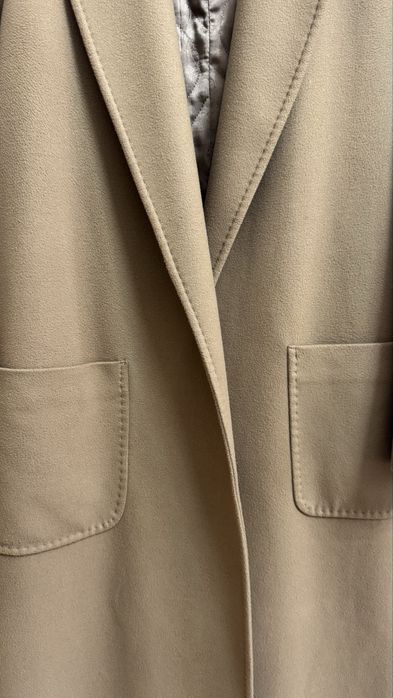 Пальто длинное, кашемир