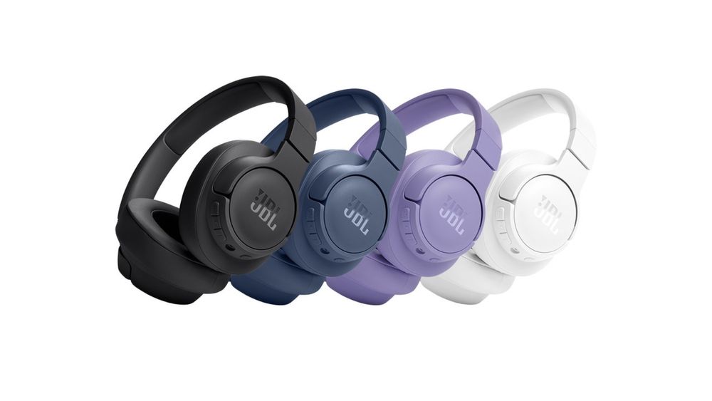 JBL Tune 720BT — лёгкие беспроводные накладные наушники с мощным басом