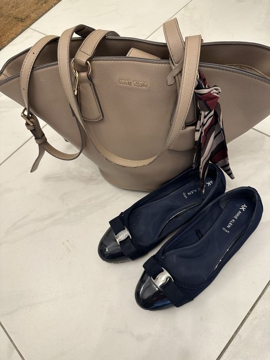 Комплект сумка и балетки от ANNE KLEIN