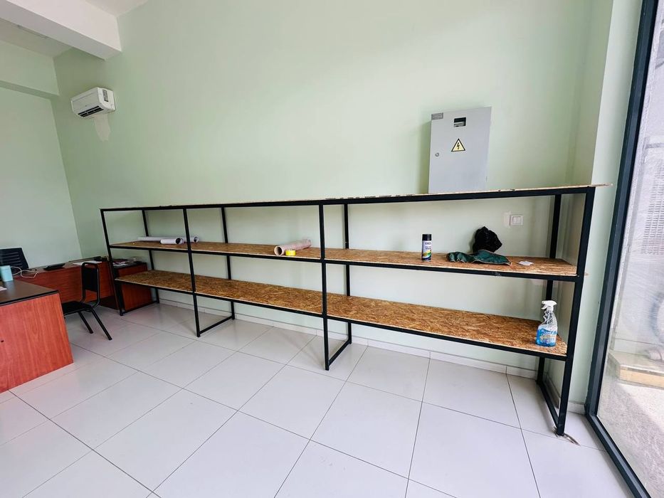 Стеллаж профиль витрина