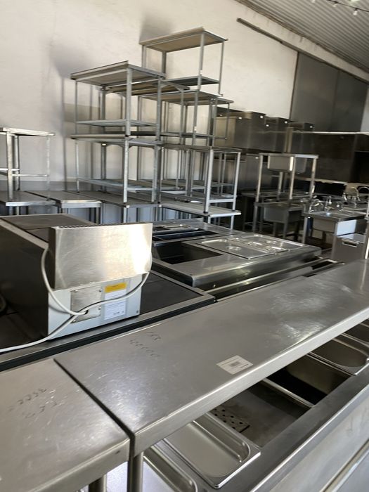 Фритюрница, линия раздачи,  плиты Астана