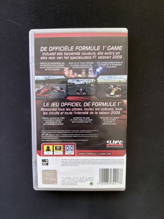 F1 2009 и F1 2006 за PSP