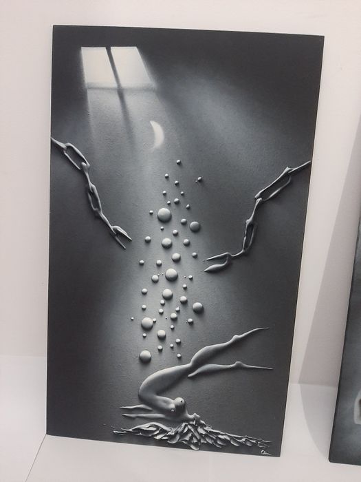 Tablou basorelief canvas