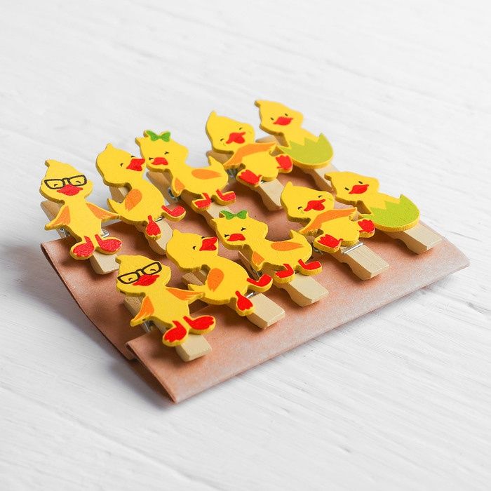 Деревянные прищепки для декора, фото , развлечений и создания гирлянд.