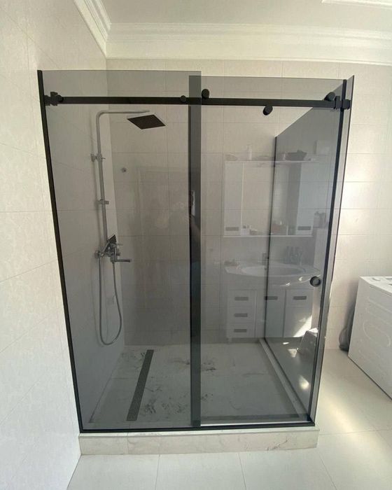 Ромбик зеркало душевой кабина