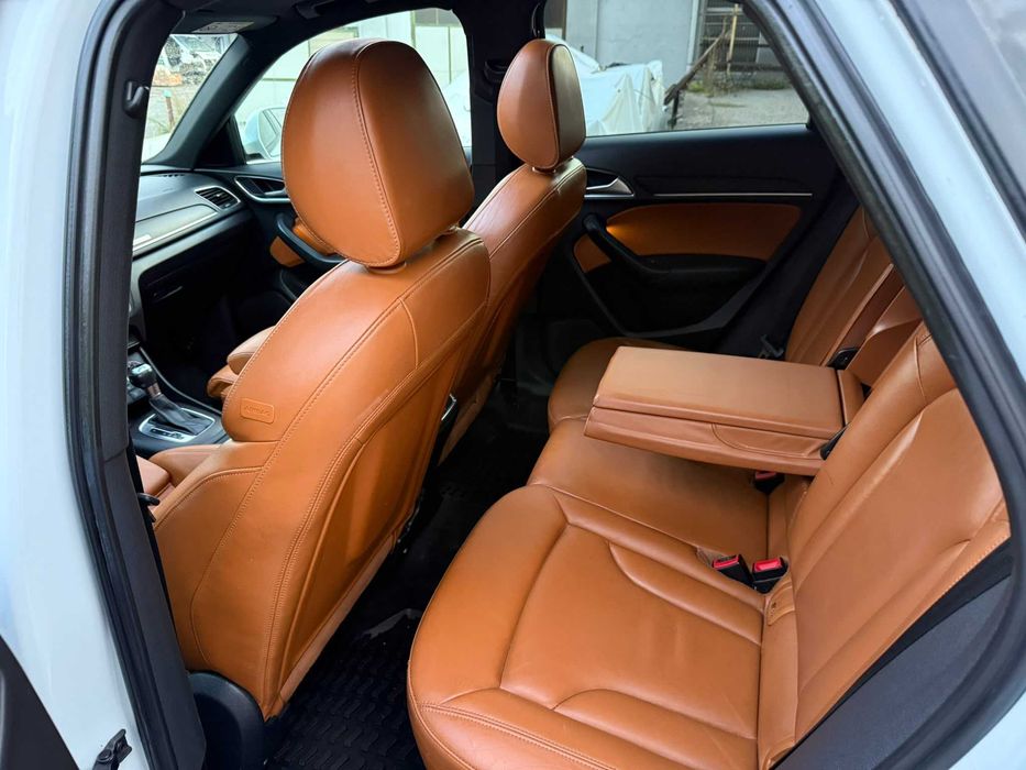 Audi Q3-2.0TDI-140CP-2014-AUTOMAT-TRAPA PANORAMICA-S-LINE-Piele Coniac -Webasto