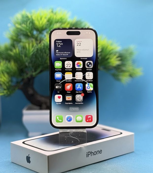 Apple iPhone 14 Pro, 128GB, 6GB RAM, 5G, Space Black