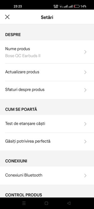 Casti Bose QuietComfort Earbuds