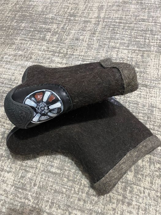 Валенки ручной работы