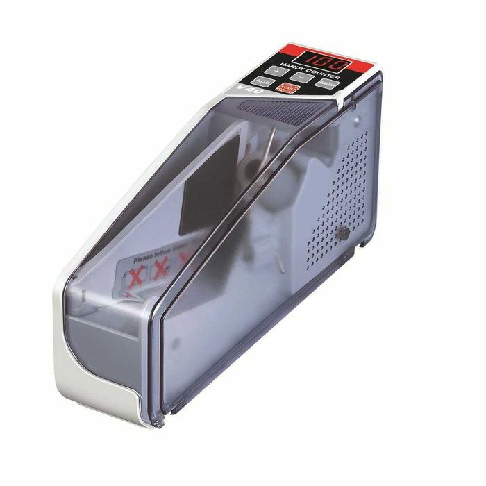 Портативный счетчик банкнот, купюр, денег - Money Counter Model V40