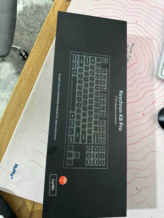 Keychron K8 Pro TKL (Deyarli yangi, 1 oy ishlatilgan) - 80$