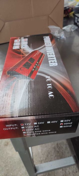 Invertor-Convertor Auto DC-AC 2000W 12V/220V CALITATE PREMIUM