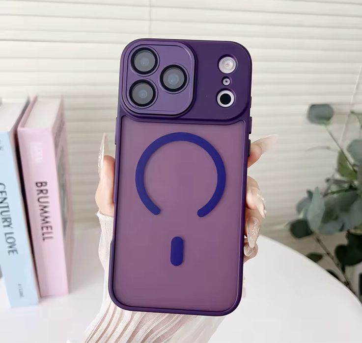 Iphone 17 AIR 17 PRO 17 PRO MAX Husa Magsafe Plastic Margine Silicon