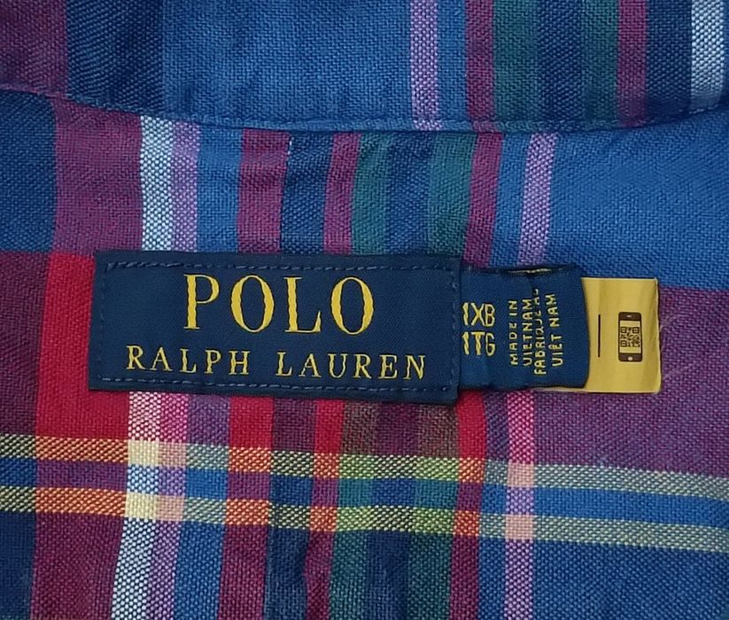 POLO Ralph Lauren оригинална риза 2XL памучна къс ръкав