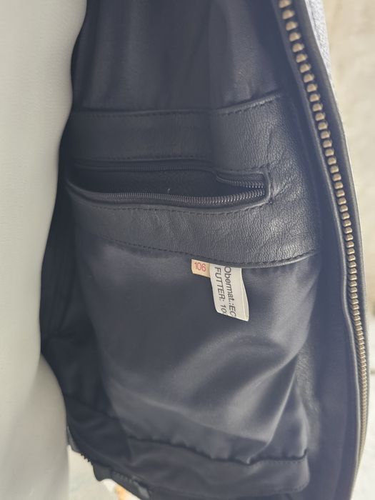 Geaca moto piele