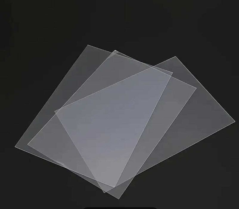 ПЭТ пластик  - прозрачный глянцевый   (цена от 8$)