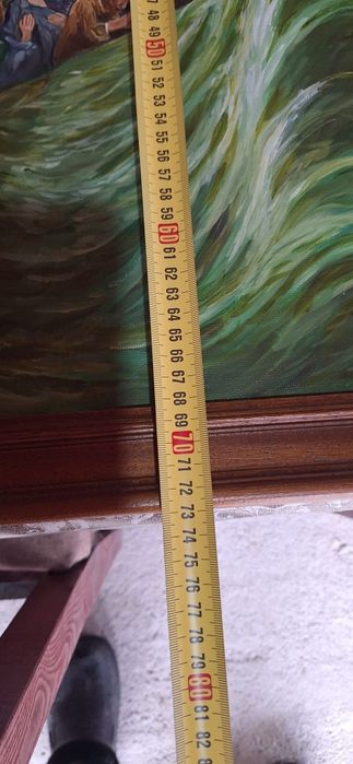 Tablou pictura panza în ulei