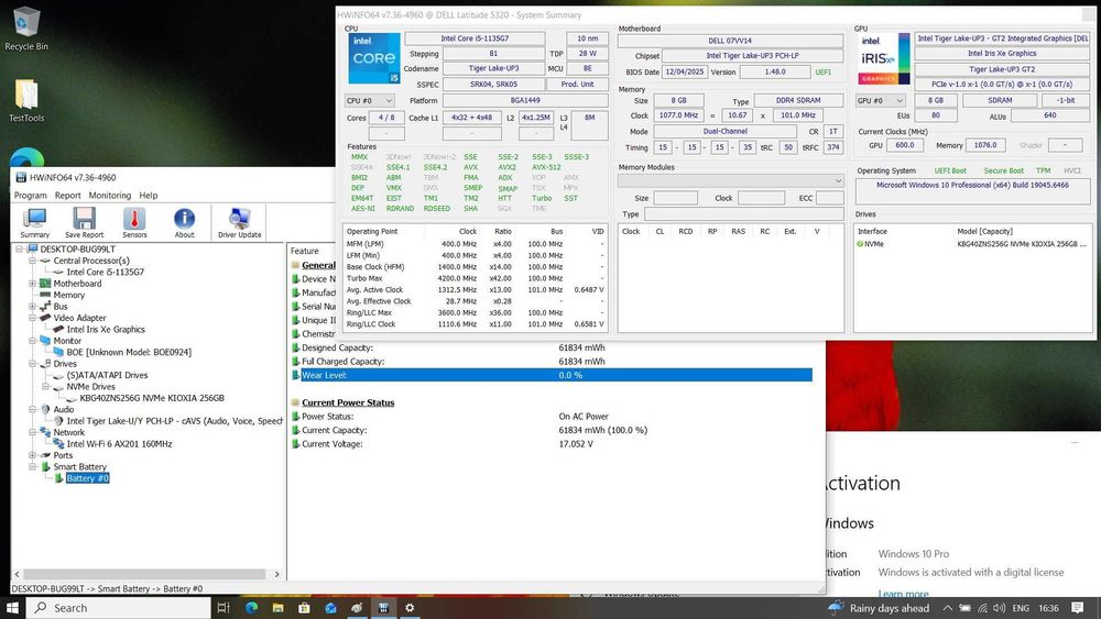 Dell Latitude 5320 FHD IPS i5-1135G7/256GB/8GB