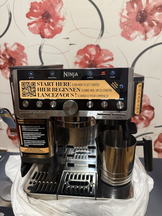 Кафемашина Ninja - Luxe Premier ES601EU 3 в 1, 11 bar, 2 l, сребриста