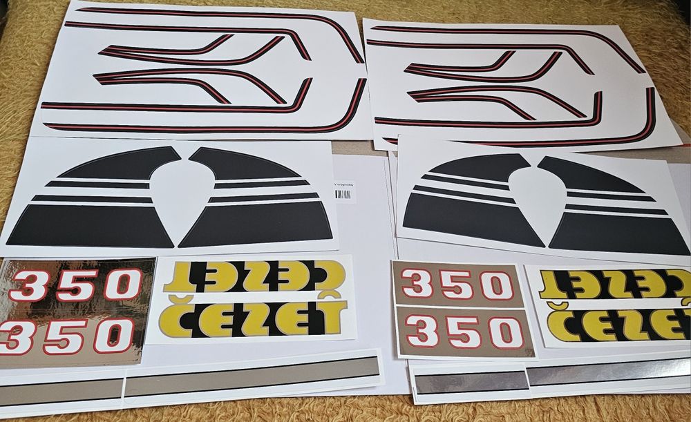 Емблеми cz 350 12v