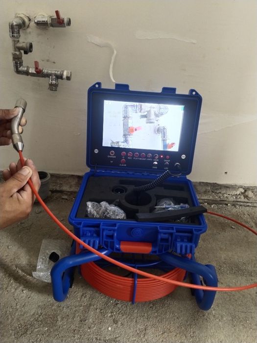 Видео диагностика канализации, чистка, промывка, услуги сантехника .