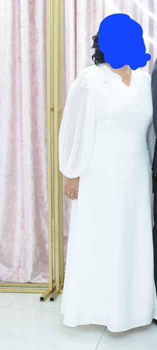 Платье белое женское