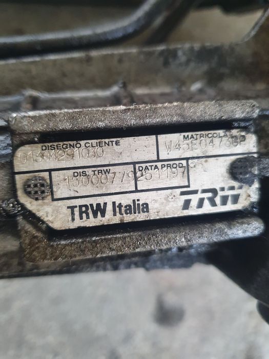 Caseta directie fiat ducato an 2001 trw