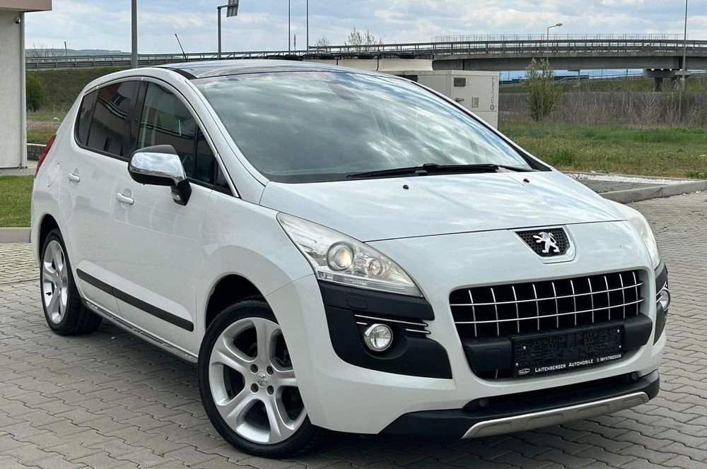 Schimb cu ATV sau Vând Peugeot 3008 2011 Model Feline 1.6 Benzină 150 CP Alb Perlat Euro 5