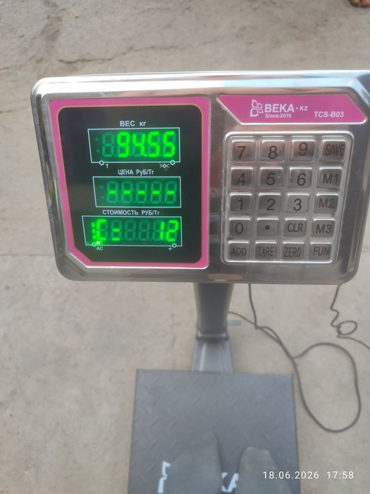 Весы ВЕКА до 350кг.