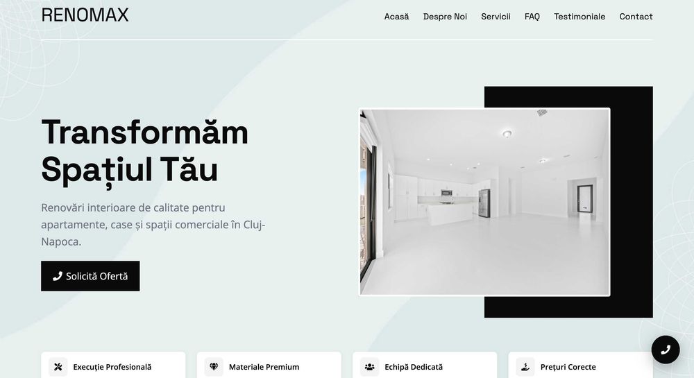 Creare Website & Magazine Online + optimizare SEO - pret accesibil