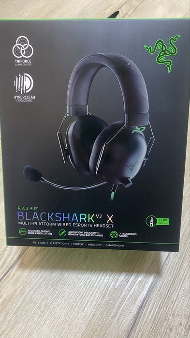Наушники Razer Blackshark V2 X черный