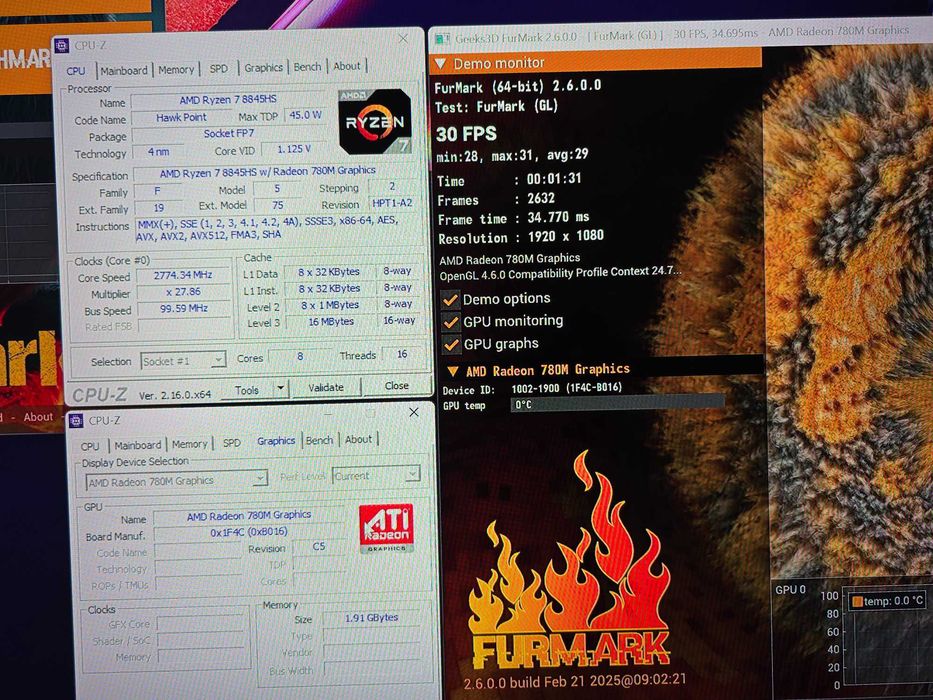 Mini PC UM880 Plus, Ryzen 7 8845HS, Radeon 780M 32GB DDR5, 1TB SSD